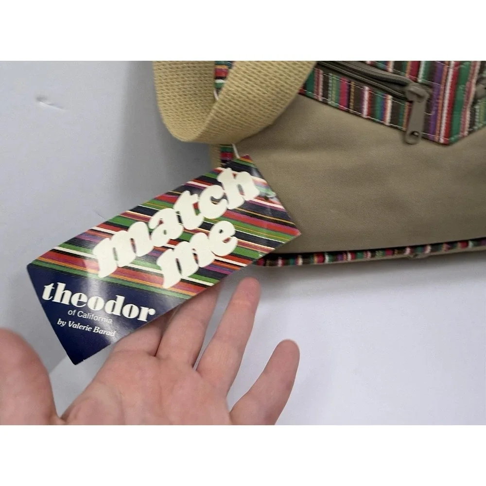 Theodor‎ Of California Valerie Barad Vintage Bag Purse Multicolor Retro Striped